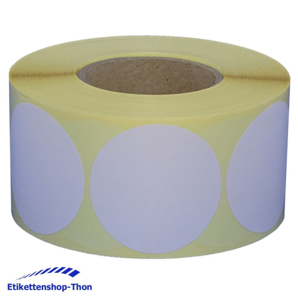 Markierungspunkte - Durchmesser 80 mm - 500 Stück - Weiß